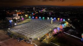 Acto de Juramentación del Primer Comisionado Francisco Díaz y Policías Voluntarios de Managua