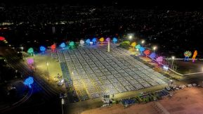 Acto de Juramentación del Primer Comisionado Francisco Díaz y Policías Voluntarios de Managua