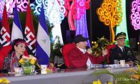 Acto de Juramentación del Primer Comisionado Francisco Díaz y Policías Voluntarios de Managua