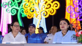 Acto de Juramentación del Primer Comisionado Francisco Díaz y Policías Voluntarios de Managua
