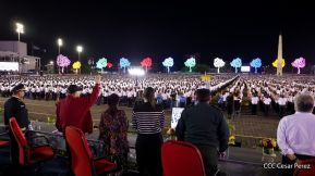 Acto de Juramentación del Primer Comisionado Francisco Díaz y Policías Voluntarios de Managua