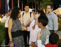 Daniel y Rosario conmemoran 78 Aniversario del Natalicio Comandante Carlos Fonseca