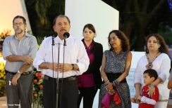 Daniel y Rosario conmemoran 78 Aniversario del Natalicio Comandante Carlos Fonseca