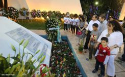 Daniel y Rosario conmemoran 78 Aniversario del Natalicio Comandante Carlos Fonseca