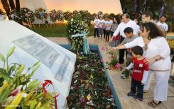 Daniel y Rosario conmemoran 78 Aniversario del Natalicio Comandante Carlos Fonseca