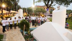 Daniel y Rosario conmemoran 78 Aniversario del Natalicio Comandante Carlos Fonseca