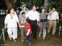 Daniel y Rosario conmemoran 78 Aniversario del Natalicio Comandante Carlos Fonseca