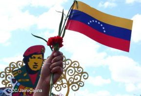 Nicaragüenses homenajean al Comandante Eterno Hugo Chávez a 12 años de su tránsito a la inmortalidad