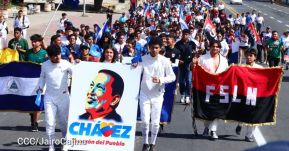 Nicaragüenses homenajean al Comandante Eterno Hugo Chávez a 12 años de su tránsito a la inmortalidad