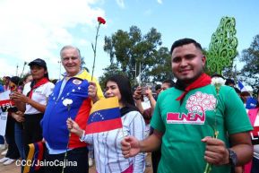 Nicaragüenses homenajean al Comandante Eterno Hugo Chávez a 12 años de su tránsito a la inmortalidad