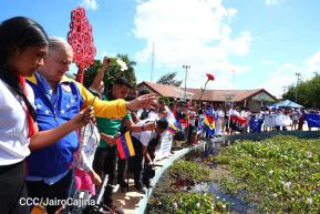 Nicaragüenses homenajean al Comandante Eterno Hugo Chávez a 12 años de su tránsito a la inmortalidad