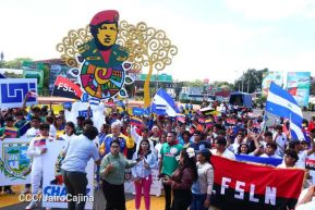 Nicaragüenses homenajean al Comandante Eterno Hugo Chávez a 12 años de su tránsito a la inmortalidad