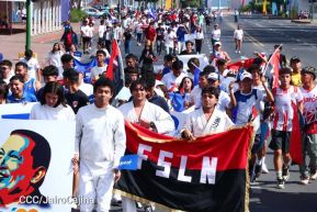 Nicaragüenses homenajean al Comandante Eterno Hugo Chávez a 12 años de su tránsito a la inmortalidad