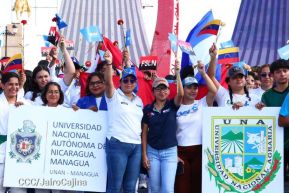 Nicaragüenses homenajean al Comandante Eterno Hugo Chávez a 12 años de su tránsito a la inmortalidad