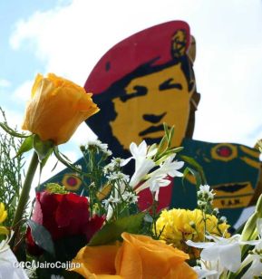 Nicaragüenses homenajean al Comandante Eterno Hugo Chávez a 12 años de su tránsito a la inmortalidad