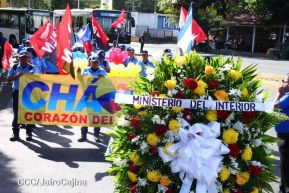 Nicaragüenses homenajean al Comandante Eterno Hugo Chávez a 12 años de su tránsito a la inmortalidad
