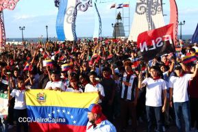 Nicaragüenses homenajean al Comandante Eterno Hugo Chávez a 12 años de su tránsito a la inmortalidad