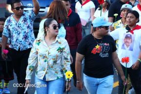 Nicaragüenses homenajean al Comandante Eterno Hugo Chávez a 12 años de su tránsito a la inmortalidad