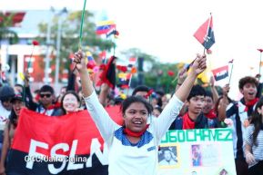 Nicaragüenses homenajean al Comandante Eterno Hugo Chávez a 12 años de su tránsito a la inmortalidad