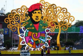 Nicaragüenses homenajean al Comandante Eterno Hugo Chávez a 12 años de su tránsito a la inmortalidad