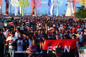 Nicaragüenses homenajean al Comandante Eterno Hugo Chávez a 12 años de su tránsito a la inmortalidad