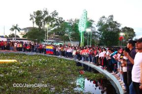 Nicaragüenses homenajean al Comandante Eterno Hugo Chávez a 12 años de su tránsito a la inmortalidad