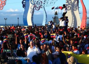 Nicaragüenses homenajean al Comandante Eterno Hugo Chávez a 12 años de su tránsito a la inmortalidad