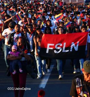 Nicaragüenses homenajean al Comandante Eterno Hugo Chávez a 12 años de su tránsito a la inmortalidad