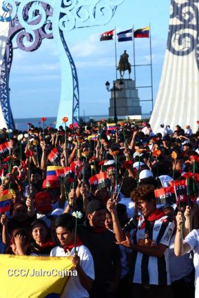 Nicaragüenses homenajean al Comandante Eterno Hugo Chávez a 12 años de su tránsito a la inmortalidad