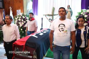 Nicaragüenses rinden honores a la Compañera Gladys Báez, forjadora de las generaciones revolucionarias