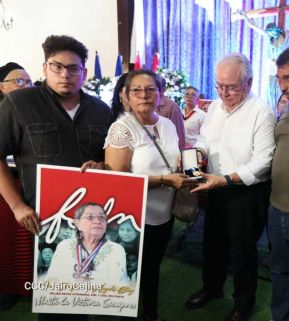 Nicaragüenses rinden honores a la Compañera Gladys Báez, forjadora de las generaciones revolucionarias