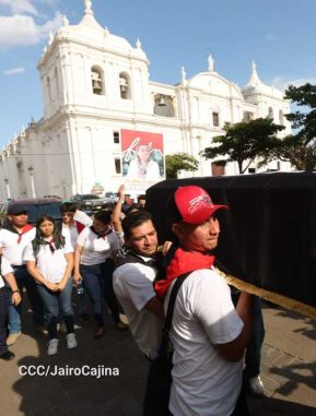Nicaragüenses rinden honores a la Compañera Gladys Báez, forjadora de las generaciones revolucionarias