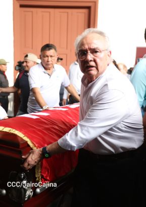 Nicaragüenses rinden honores a la Compañera Gladys Báez, forjadora de las generaciones revolucionarias