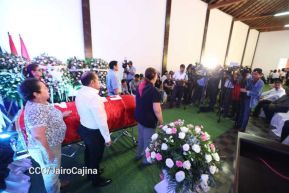 Nicaragüenses rinden honores a la Compañera Gladys Báez, forjadora de las generaciones revolucionarias