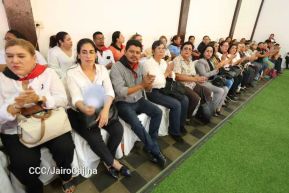 Nicaragüenses rinden honores a la Compañera Gladys Báez, forjadora de las generaciones revolucionarias