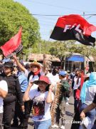 Familias nicaragüenses caminan como Pueblo Victorioso, Pueblo que Vence