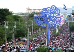 Abril Victorioso: Nicaragüenses ratifican su compromiso con la Paz