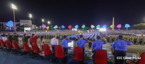 Pueblo nicaragüense celebra la Paz con orgullo y dignidad 