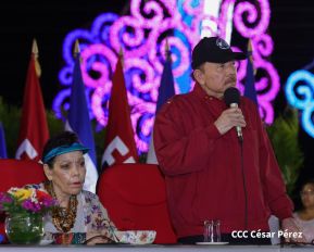 Pueblo nicaragüense celebra la Paz con orgullo y dignidad 