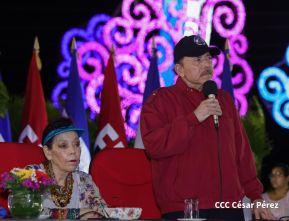 Pueblo nicaragüense celebra la Paz con orgullo y dignidad 