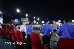 Pueblo nicaragüense celebra la Paz con orgullo y dignidad 