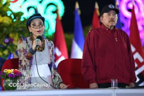 Pueblo nicaragüense celebra la Paz con orgullo y dignidad 