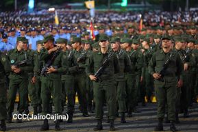 Pueblo nicaragüense celebra la Paz con orgullo y dignidad 