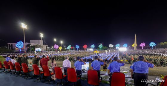 Pueblo nicaragüense celebra la Paz con orgullo y dignidad 