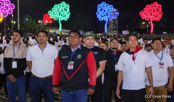 Pueblo nicaragüense celebra la Paz con orgullo y dignidad 