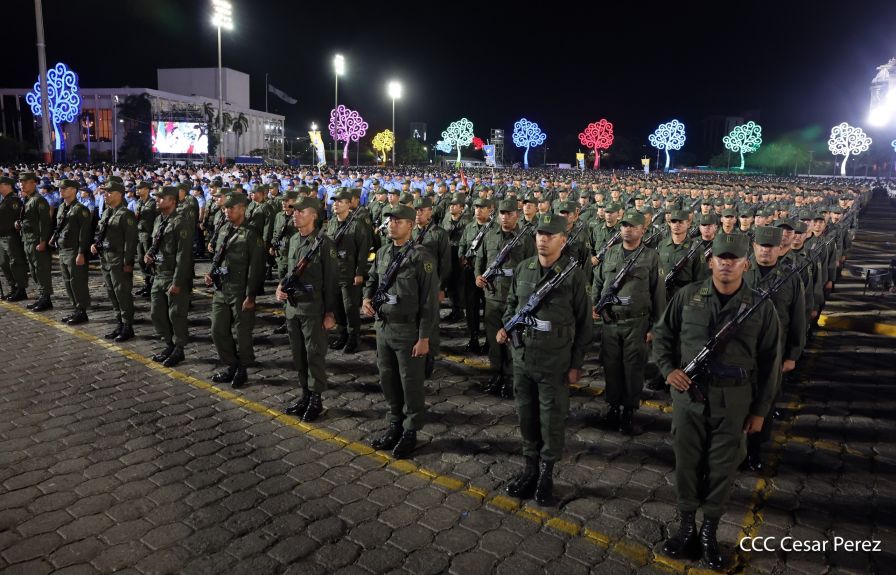 Pueblo nicaragüense celebra la Paz con orgullo y dignidad 