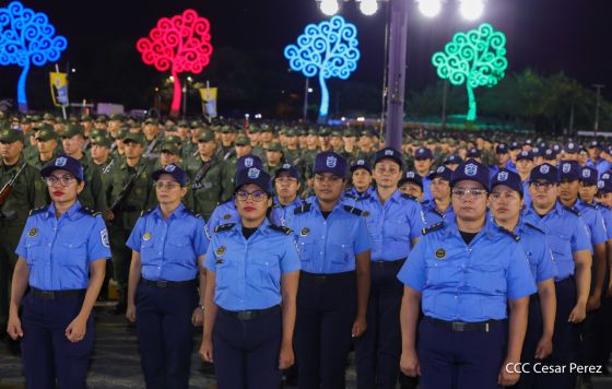 Pueblo nicaragüense celebra la Paz con orgullo y dignidad 
