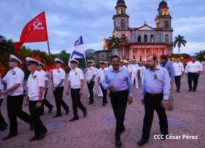 Acto por el 80 aniversario de la Victoria sobre el Fascismo en Managua