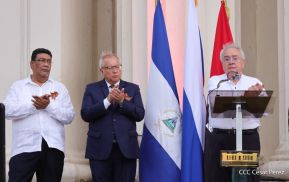 Acto por el 80 aniversario de la Victoria sobre el Fascismo en Managua