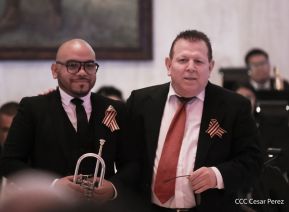 Acto por el 80 aniversario de la Victoria sobre el Fascismo en Managua